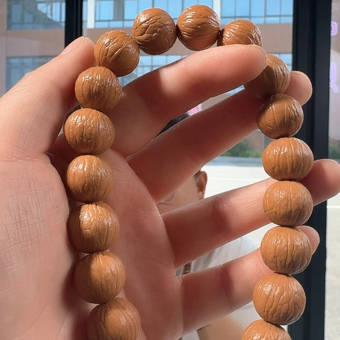 猴头核桃手串15➕小聚宝盆手持 原皮原色 全品无修 无科技