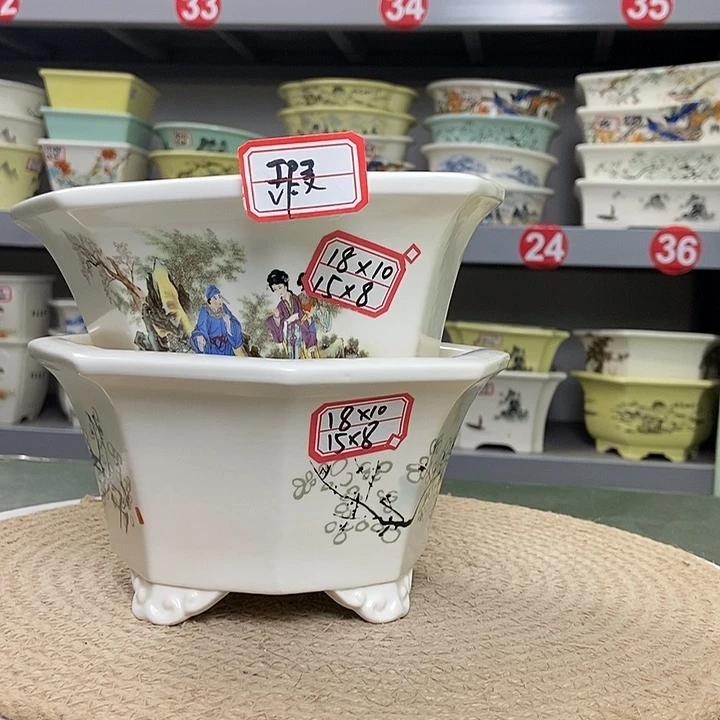 紫砂紫砂花盆8241