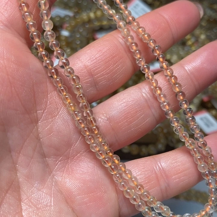 发晶手串未镶嵌天然发晶