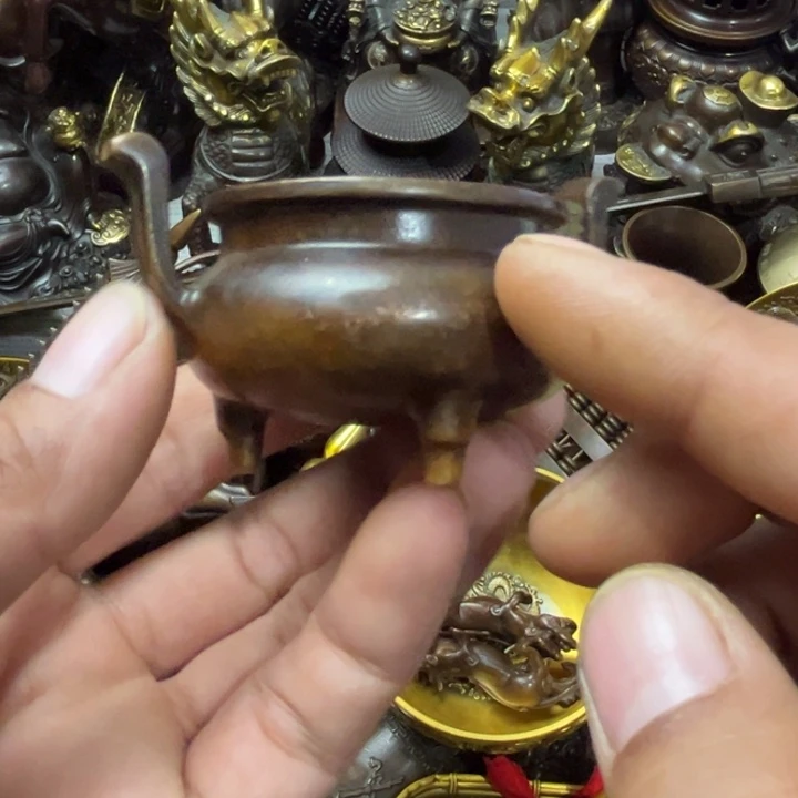 顺顺利利，铜器摆件