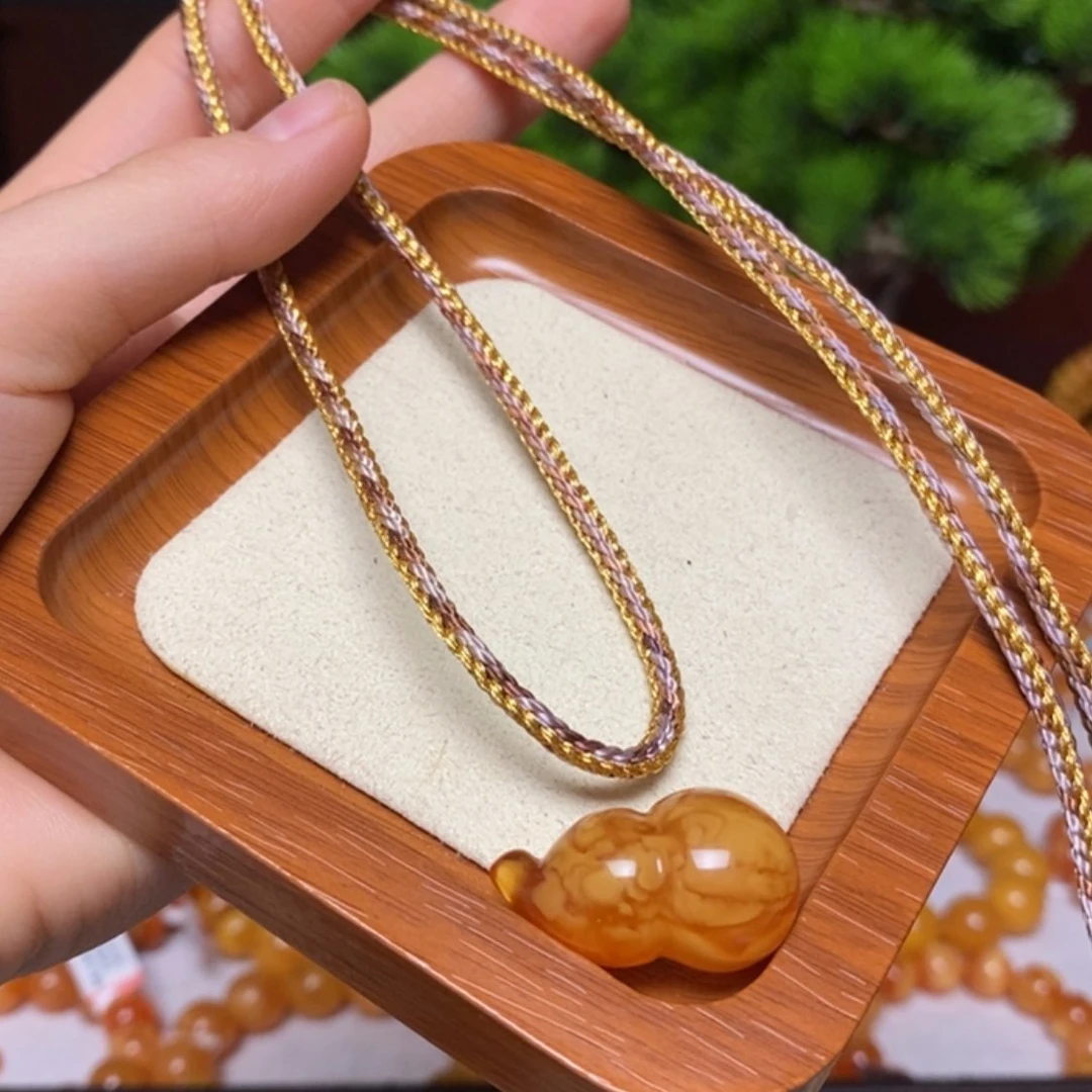 【闪购商品】蜜蜡颈饰未镶嵌项链定制