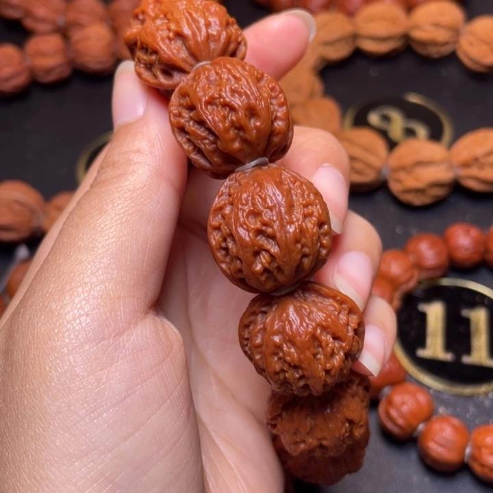 l***o文玩核桃把件霸王龙粗筋一道筋