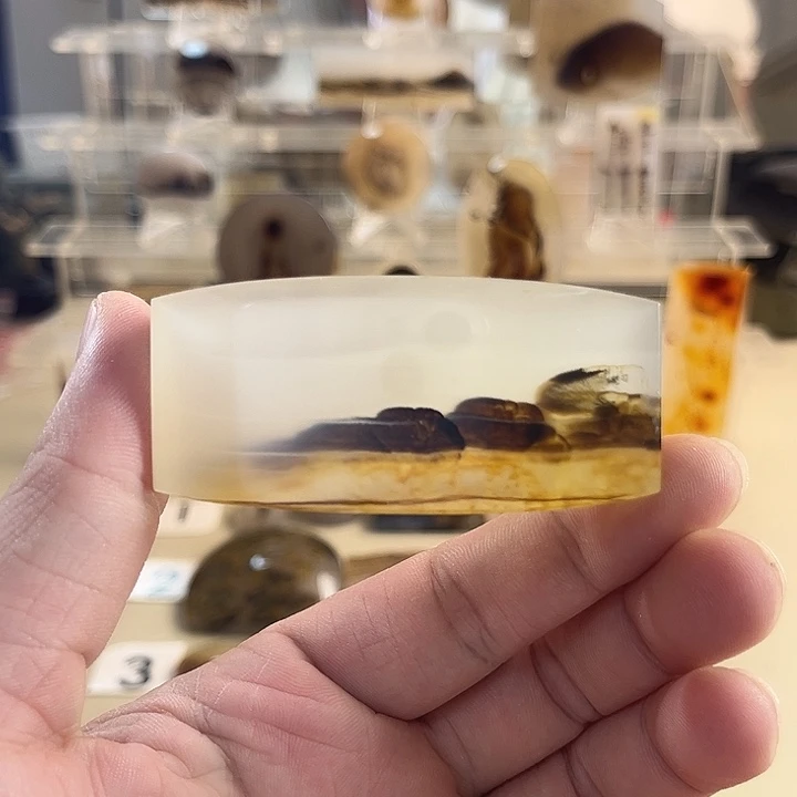 玛瑙/玉髓未镶嵌吊坠(不含链)