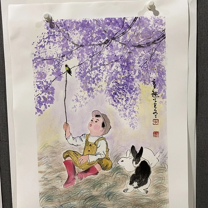 国画手写手绘作品75