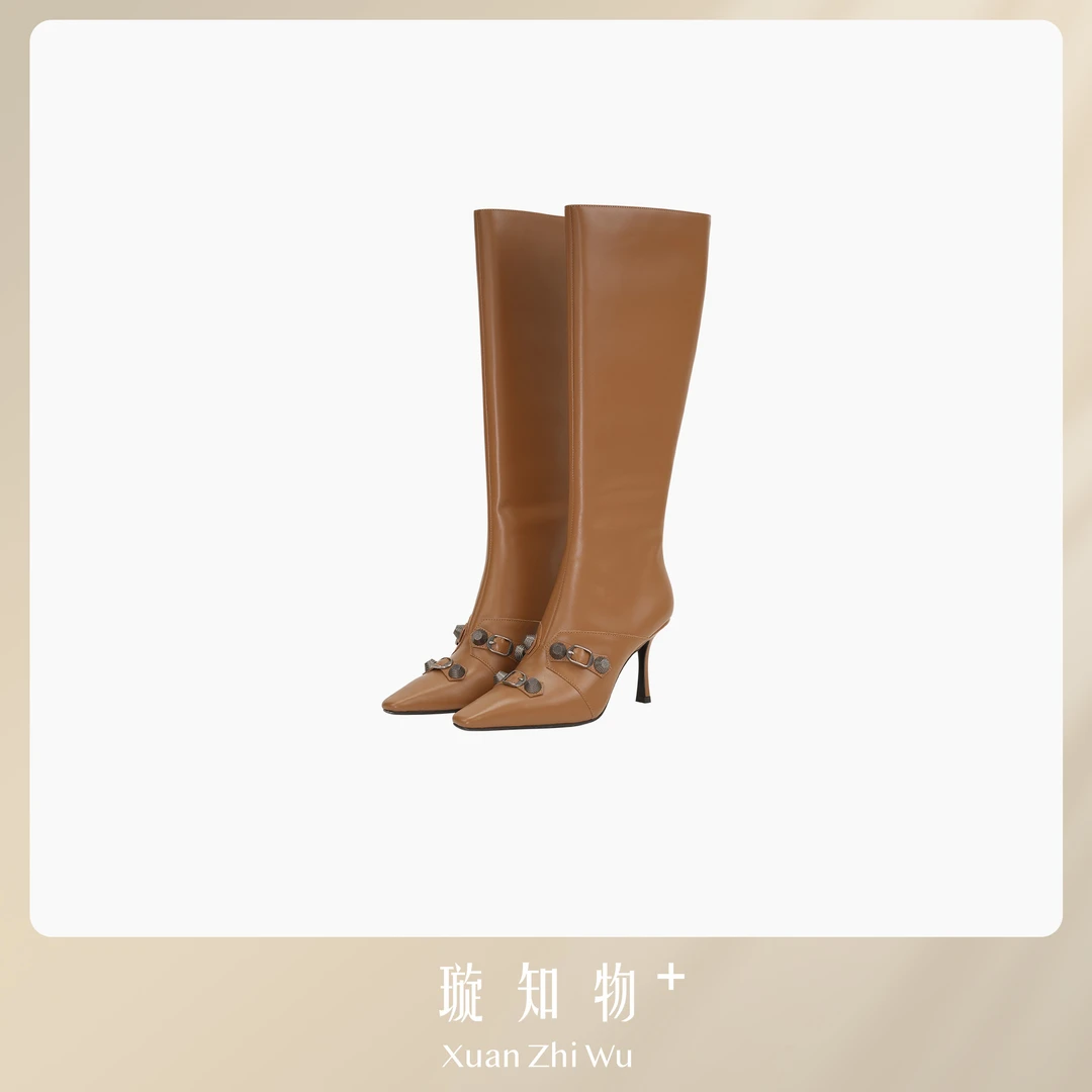 璇知物维多利亚高筒靴