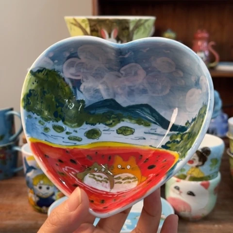 炉景德镇釉下手绘陶瓷