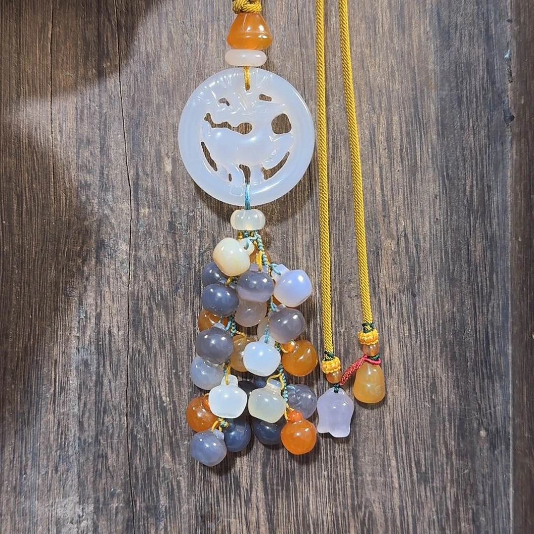 玛瑙/玉髓挂件未镶嵌