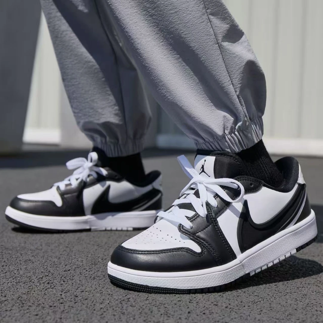 NIKE/耐克【流光机能风】大童AJ1复古一脚蹬潮流运动鞋HQ2024101
