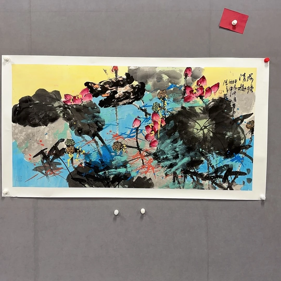 国画国画纯手绘作品请放心去藏