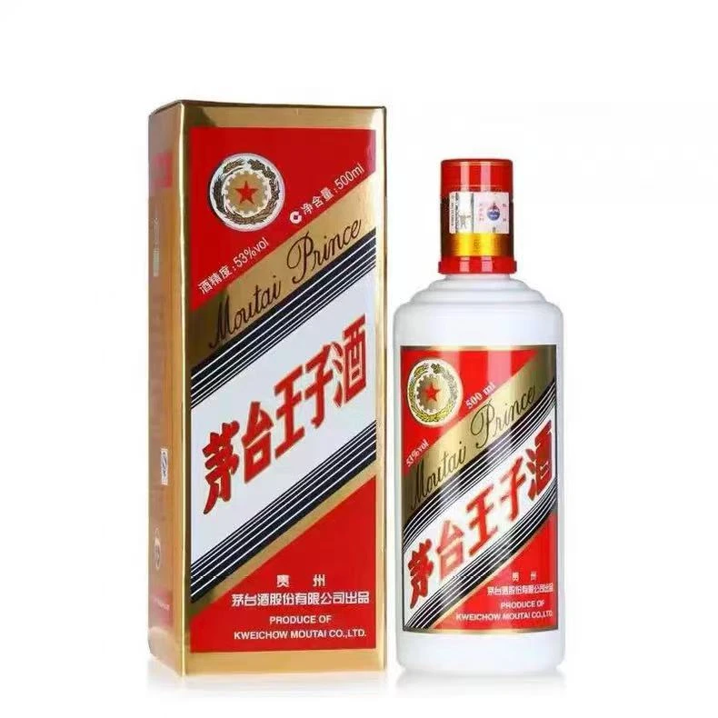 MOUTAI PRINCE/茅台王子酒 2018年 53度500ml*1瓶  酱香型白酒
