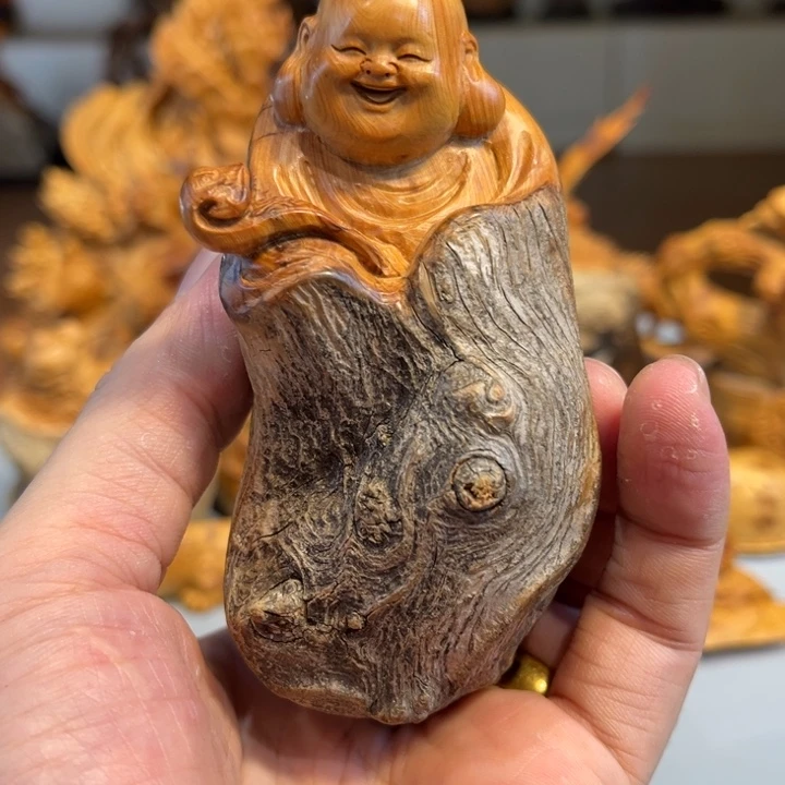 柏木（崖柏）根雕工艺摆件