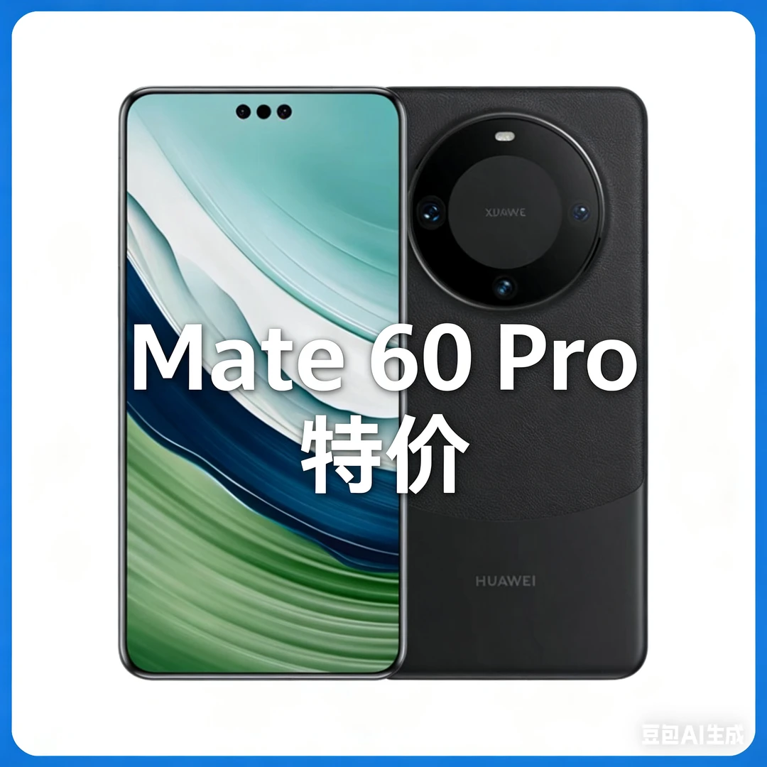 准新品 Huawei/华为 Mate 60 Pro准新机送超级快充二手准新机