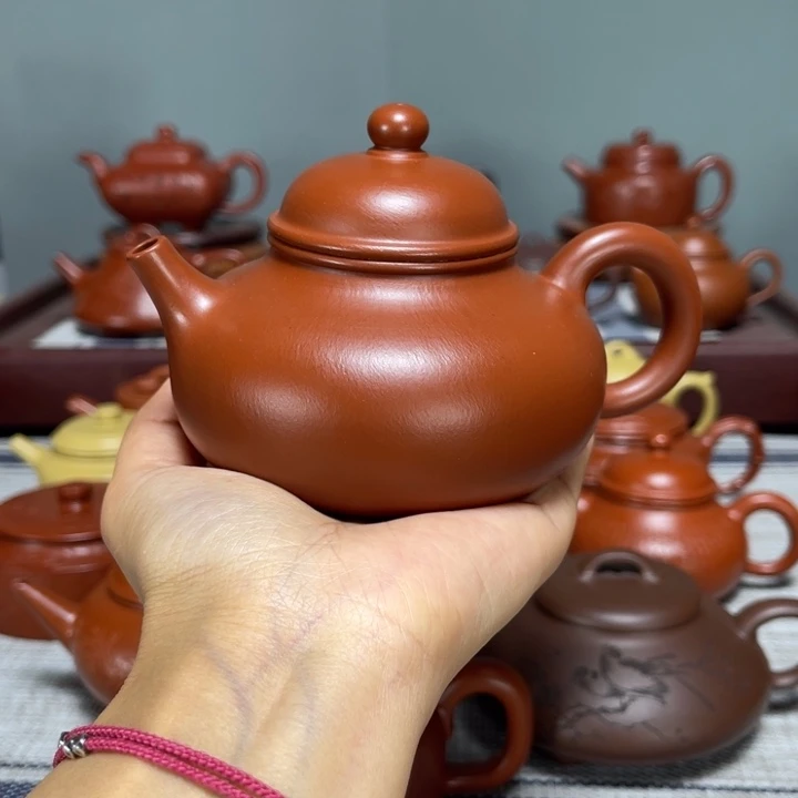 紫砂茶壶全手工容天210cc