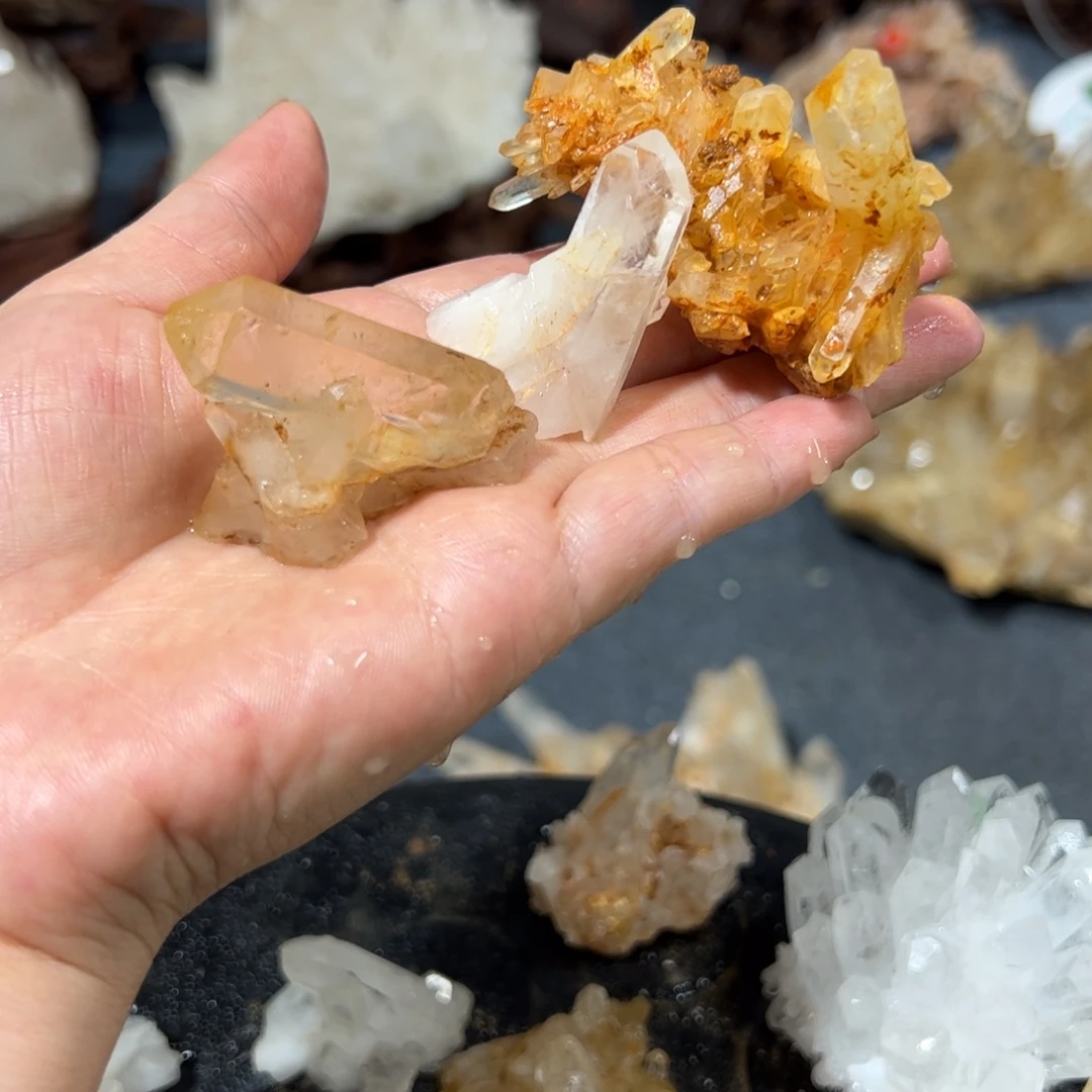 哇***木未镶嵌珠宝半成品水晶