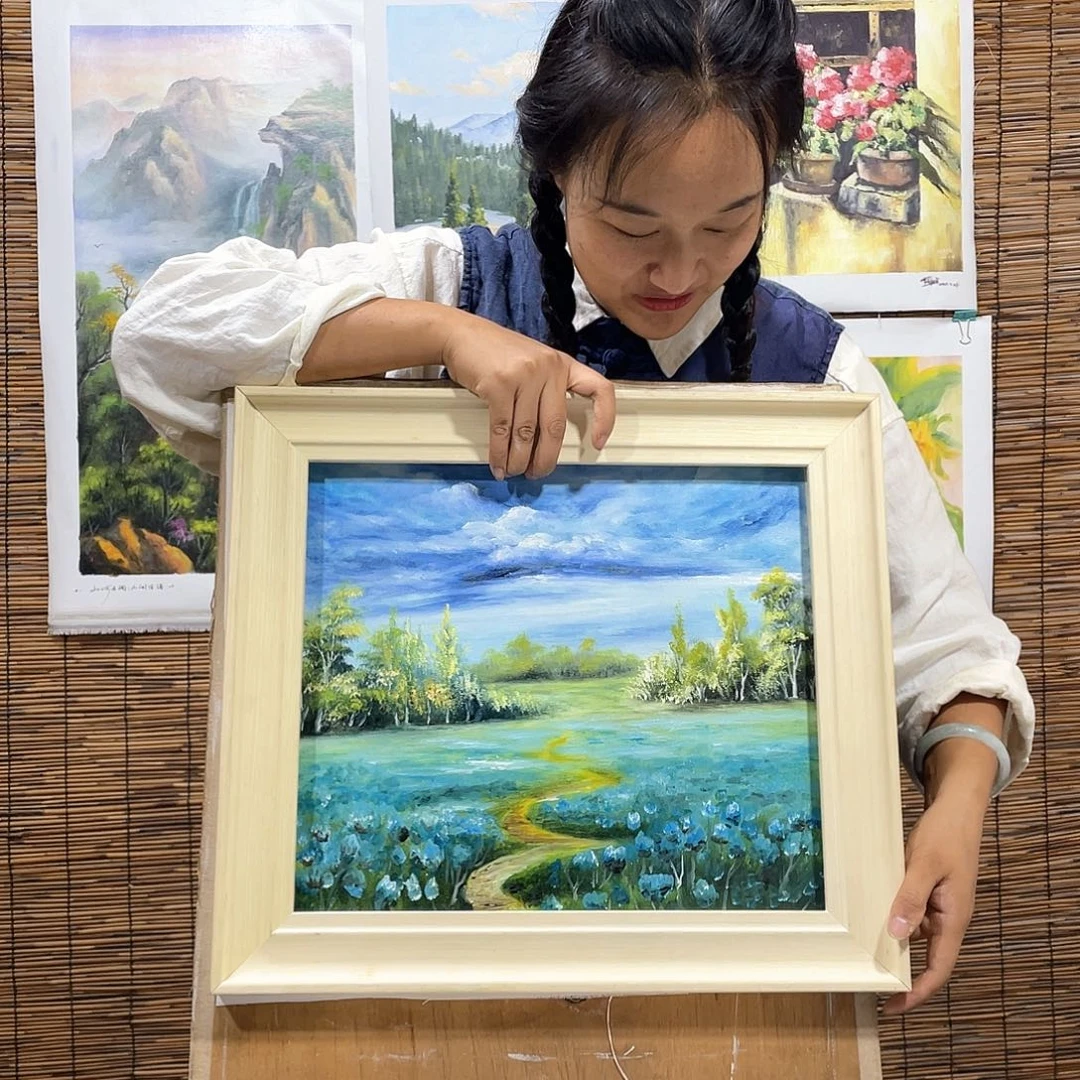 油画薇爽 恭喜竞拍成功
