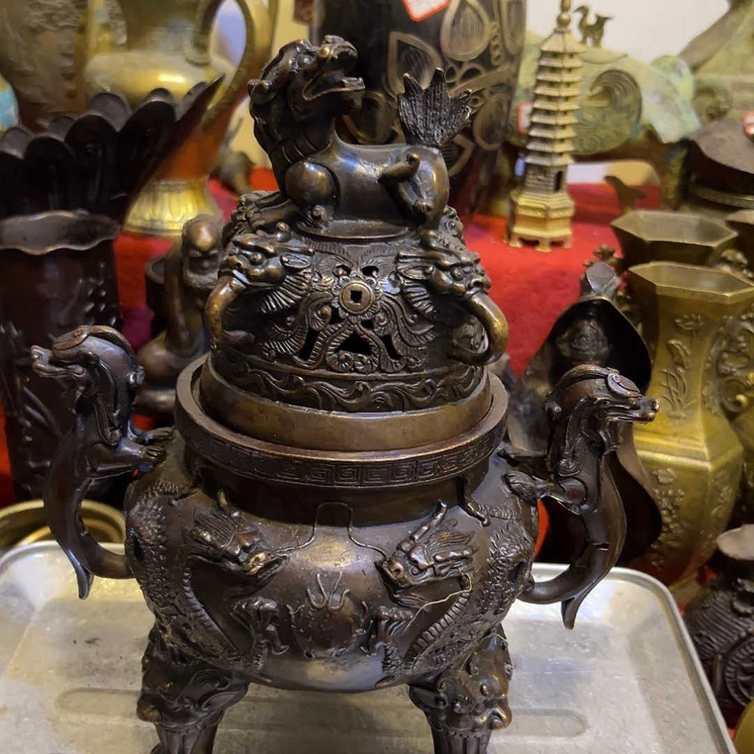 黄铜摆件，文房摆件工艺品