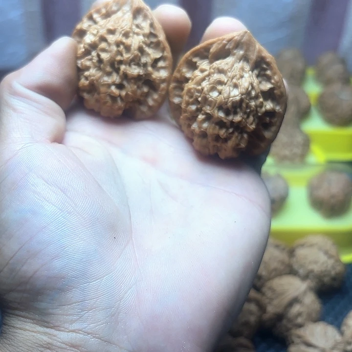 Z***O把件文玩核桃麒麟纹官帽9