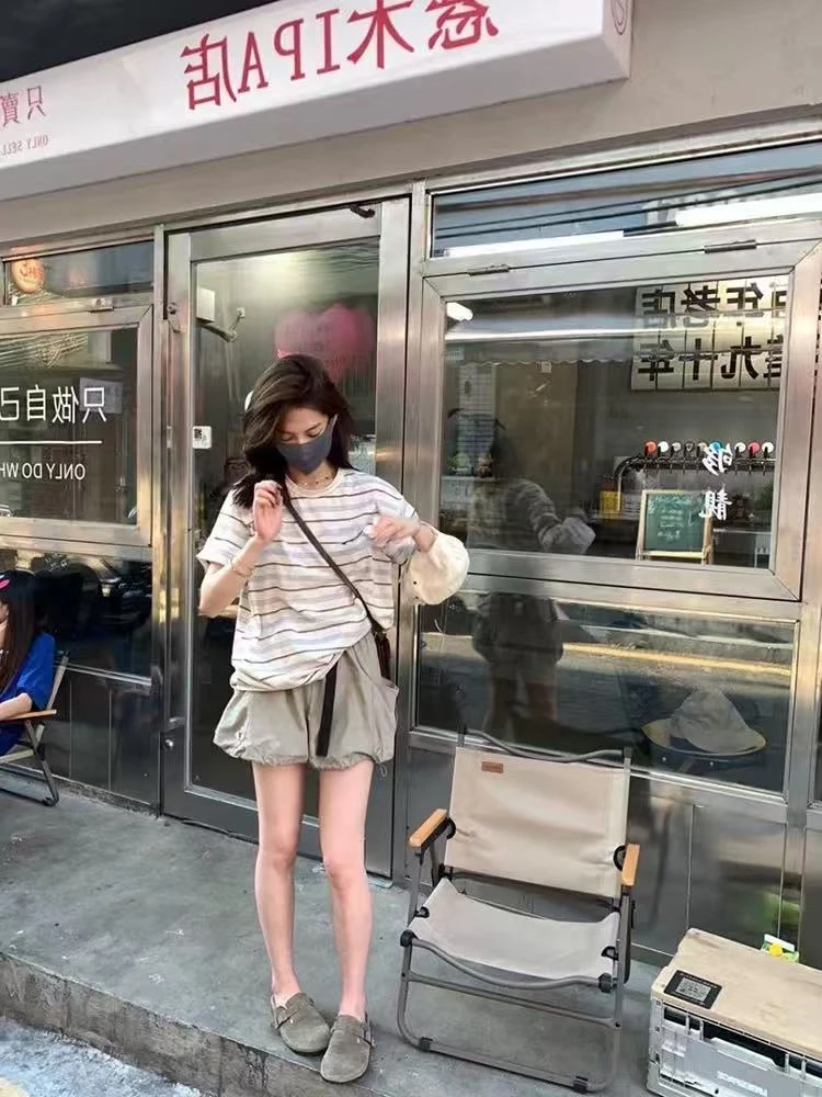 601-700【集合链接】春夏新款百搭韩版上衣宽松休闲显瘦大码套装