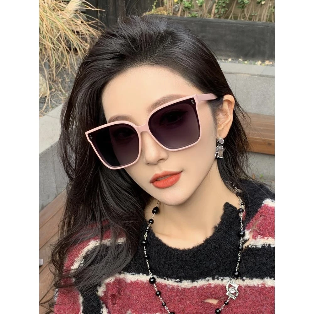 2025新款墨镜女款偏光镜司机开车太阳镜方圆脸显瘦防紫外线太阳镜