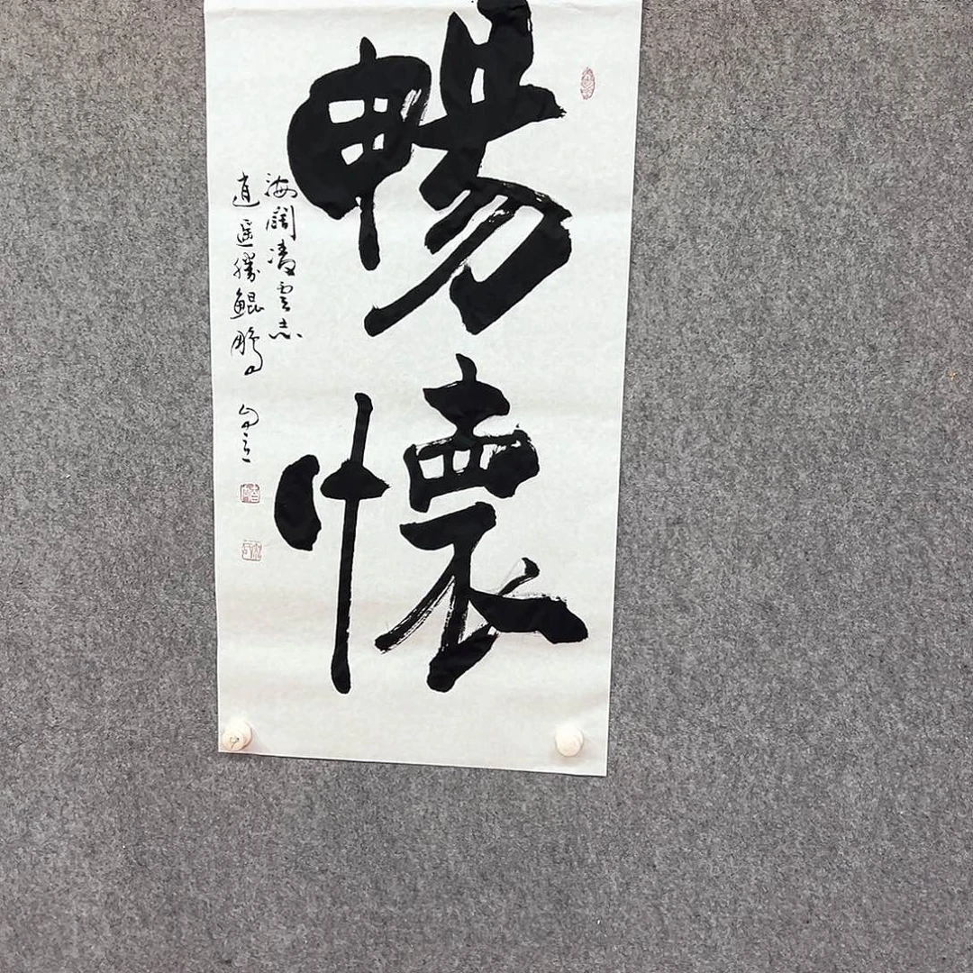 书法畅怀书法作品