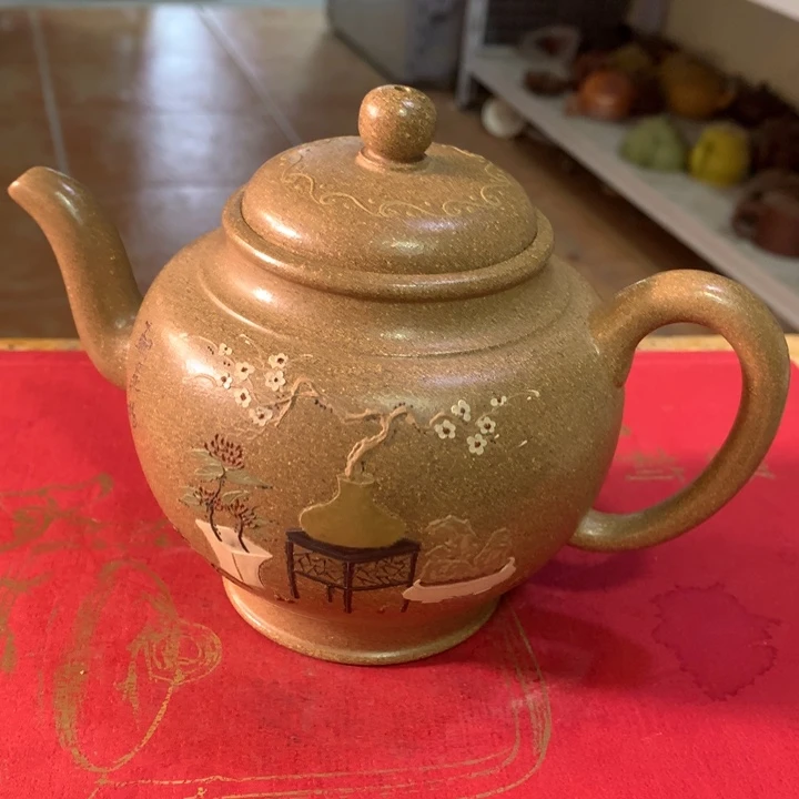 紫砂茶壶原矿手工134