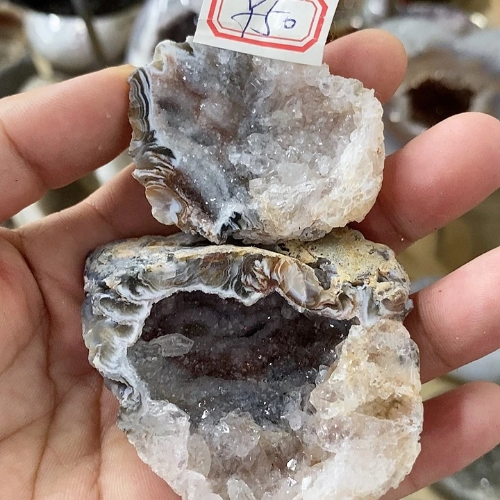 紫晶珠宝半成品未镶嵌