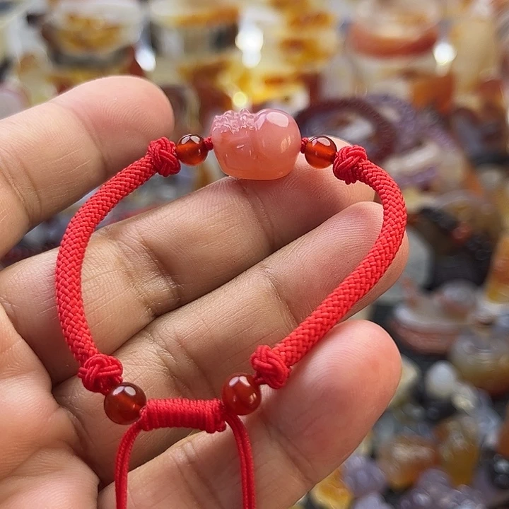 银***梦玛瑙/玉髓未镶嵌手绳