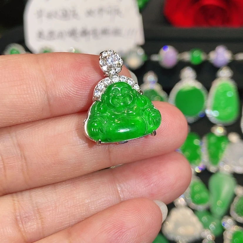 【闪购商品】颈饰未镶嵌翡翠天然翡翠