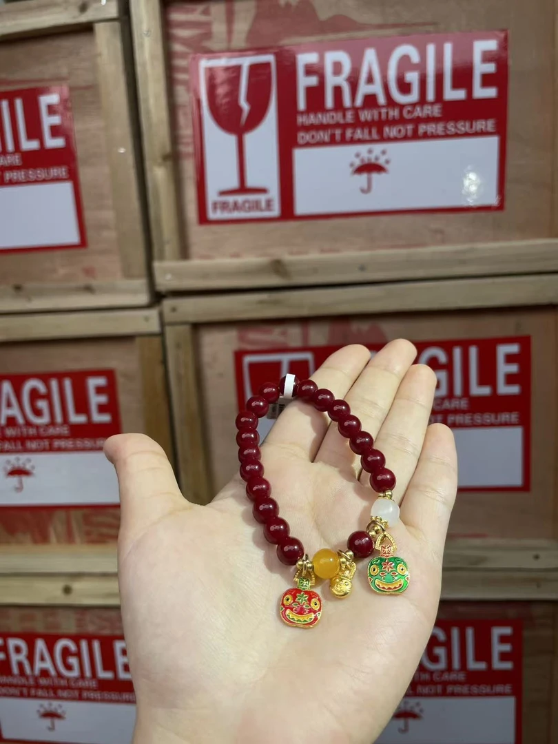 天然辰砂J0155  精品手串 无礼盒