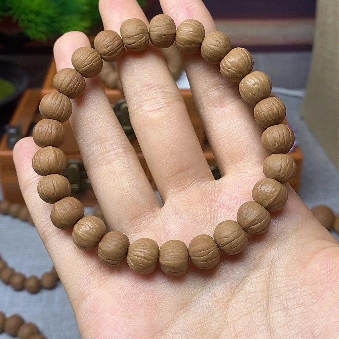 猴头核桃手串去***沙