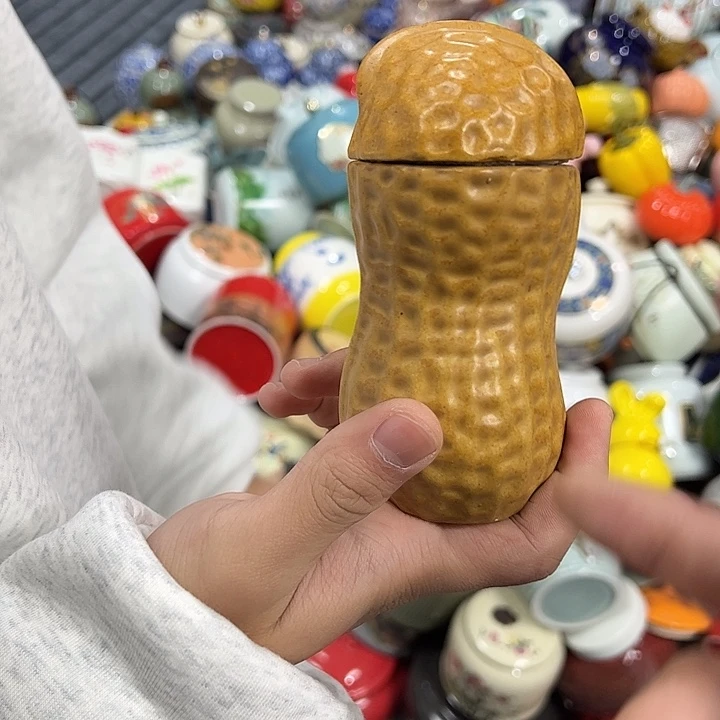 茶叶罐陶瓷家用储物罐瑕疵品介意勿拍