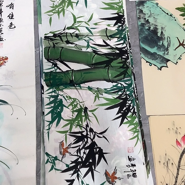 小周画廊的直播间