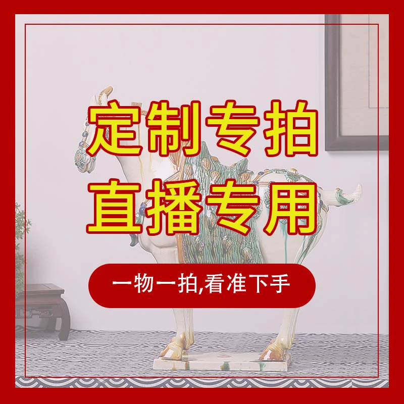 【一物一拍】002 陶瓷艺术摆件，看好主播讲解下单 ，不退换