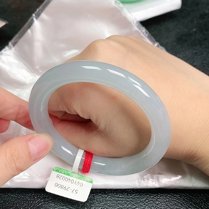 【闪购商品】翡翠手镯未镶嵌5758圈