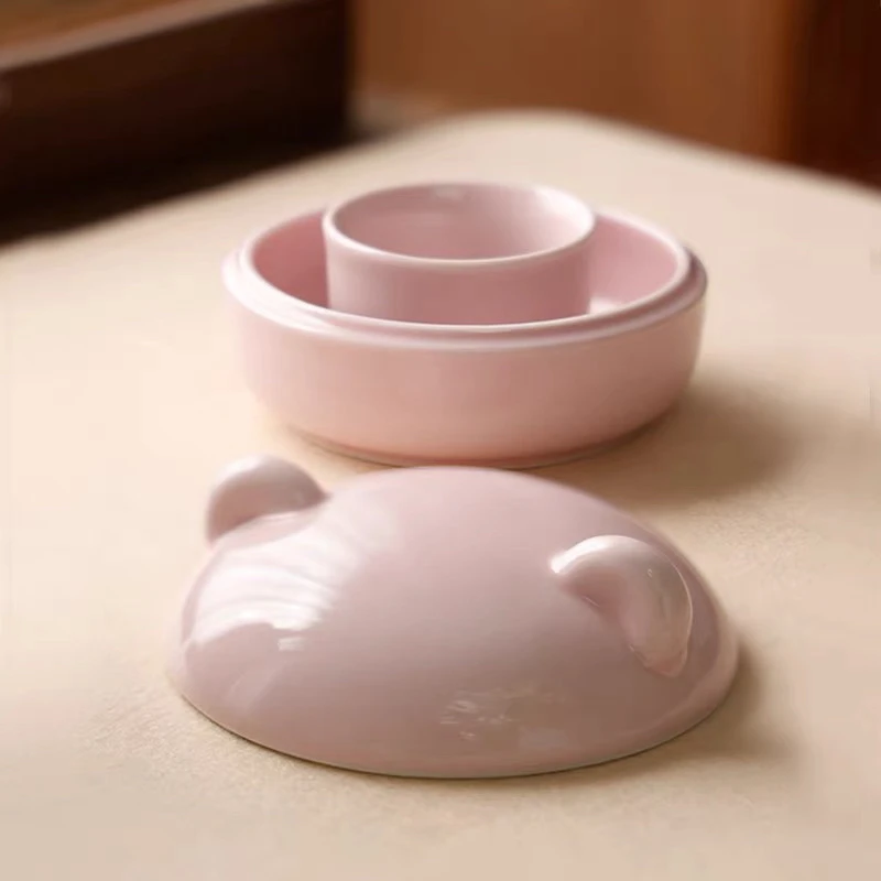 勤文堂宣纸·小熊砚【桃粉色】 1个