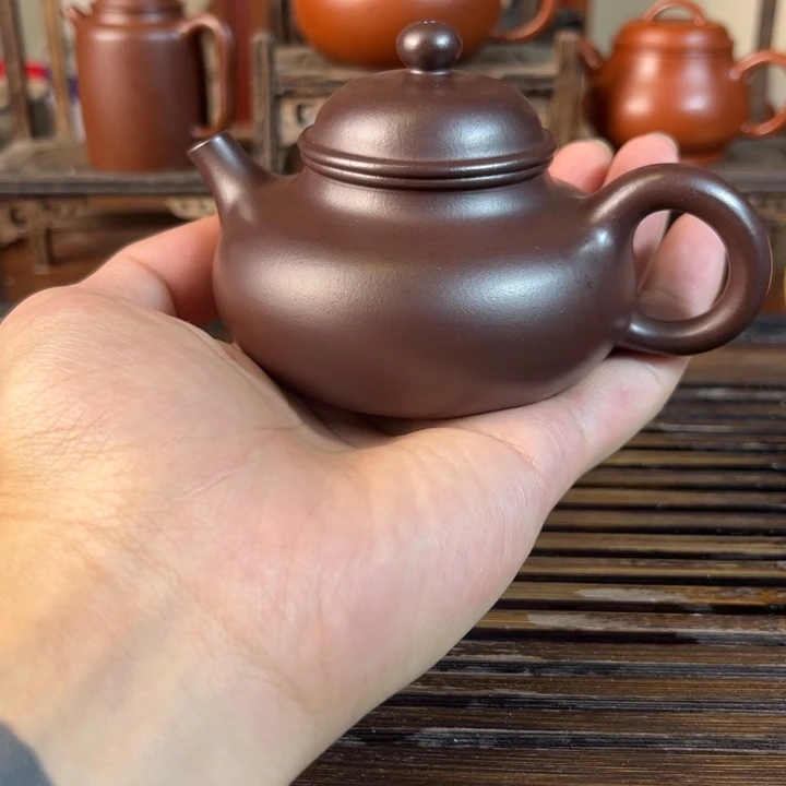 茶壶紫砂原矿紫砂手工制作
