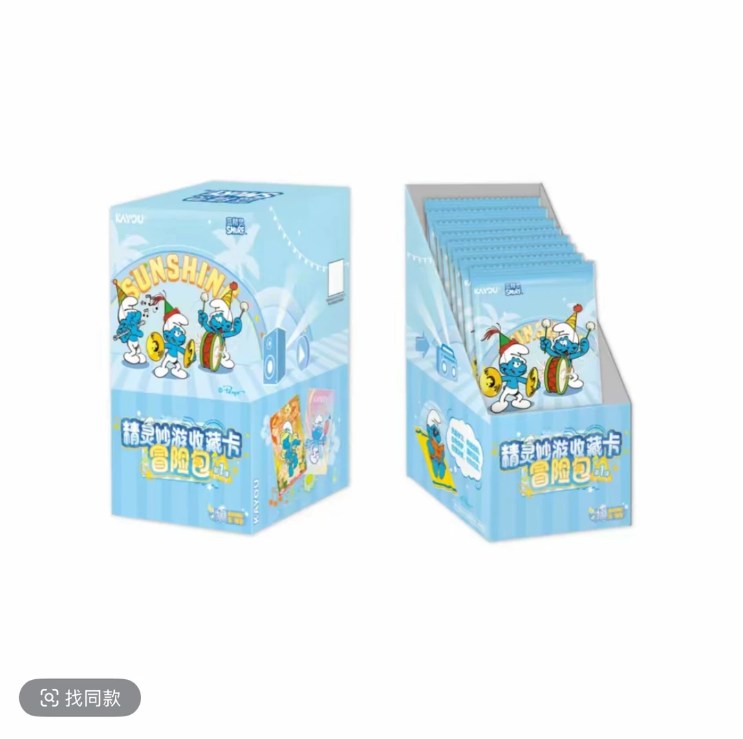 富江【对决】蓝精灵妙游收藏卡牌-冒险包