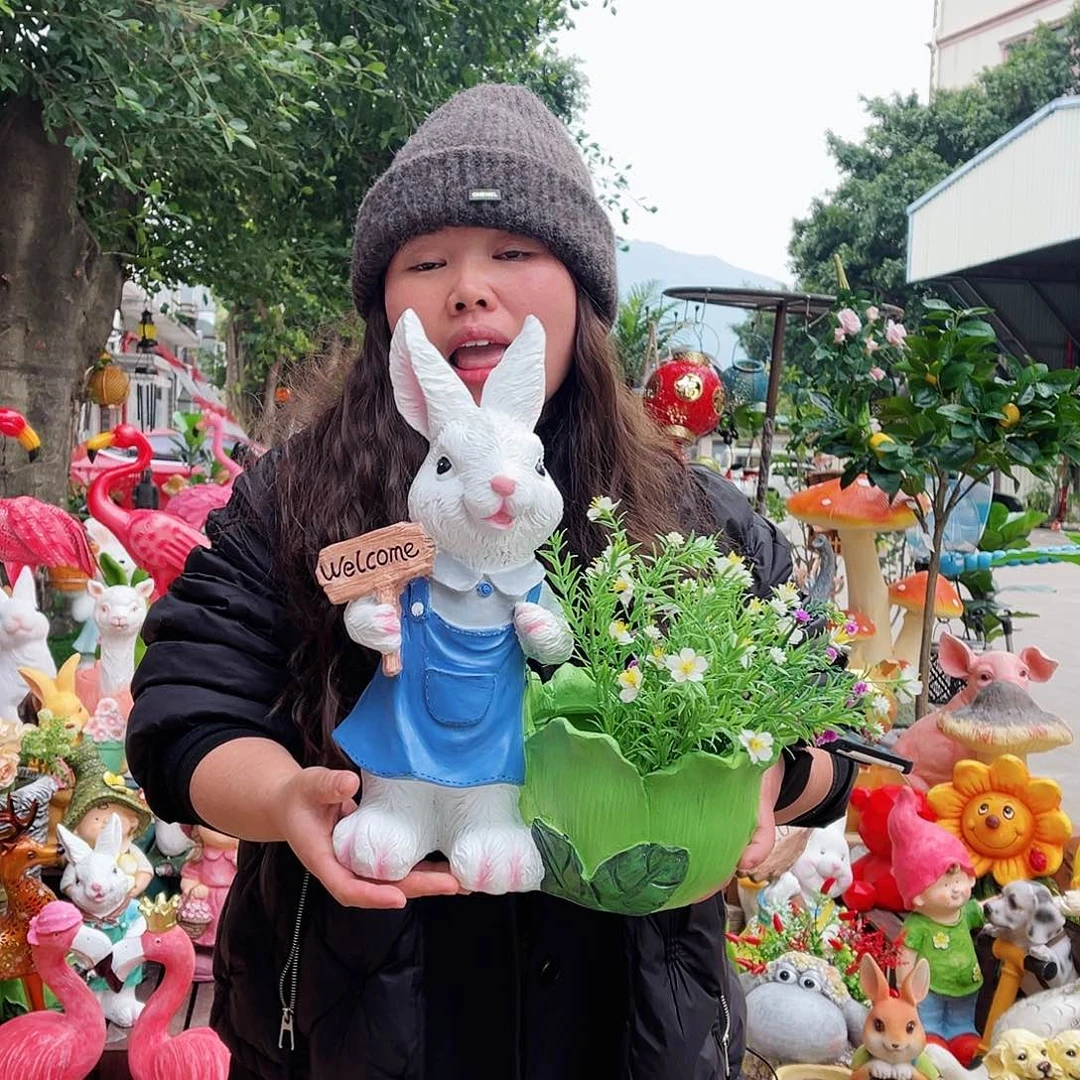 【闪购商品】无铅玻璃花园摆件&000&