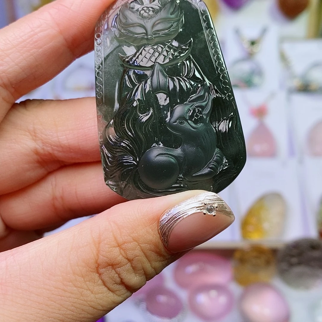 吊坠(赠链)未镶嵌水晶