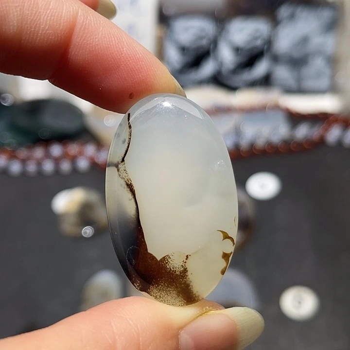 玛瑙/玉髓未镶嵌吊坠(不含链)