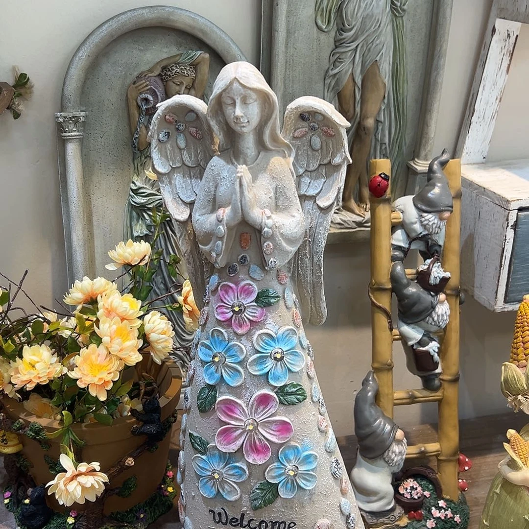 花园摆件红红火火