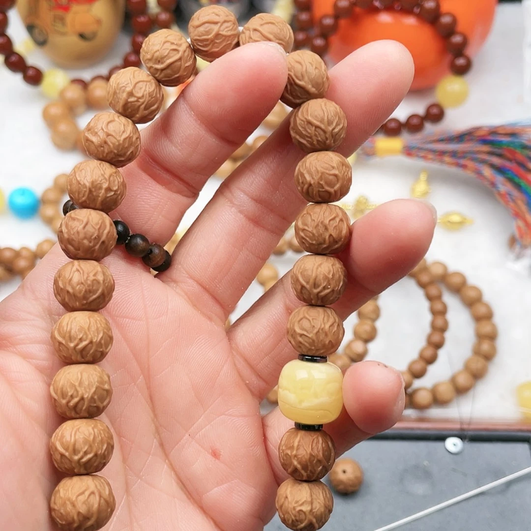 【闪购商品】手串猴头核桃H*T猴头核桃精品毒液配饰