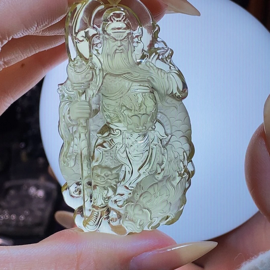 凝***量未镶嵌颈饰水晶吊坠