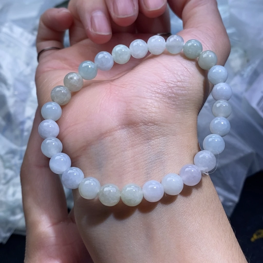 未镶嵌手串翡翠珠链