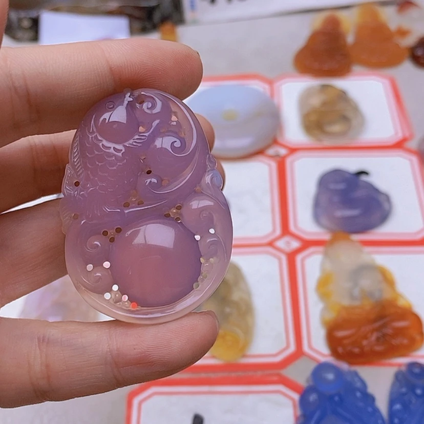 【闪购商品】玛瑙/玉髓未镶嵌珠宝半成品小*窝