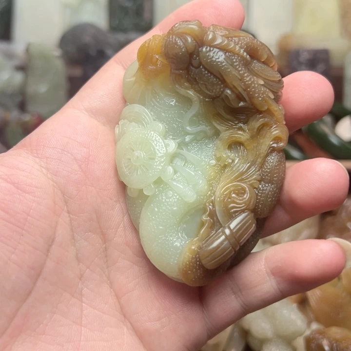 未镶嵌和田玉把件