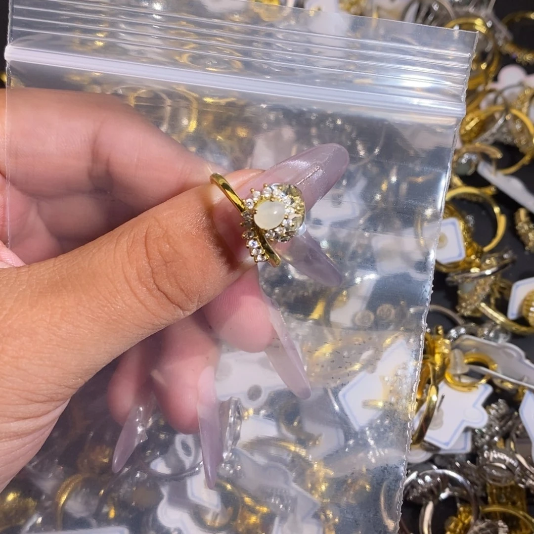 翡翠戒指合金翡翠首饰
