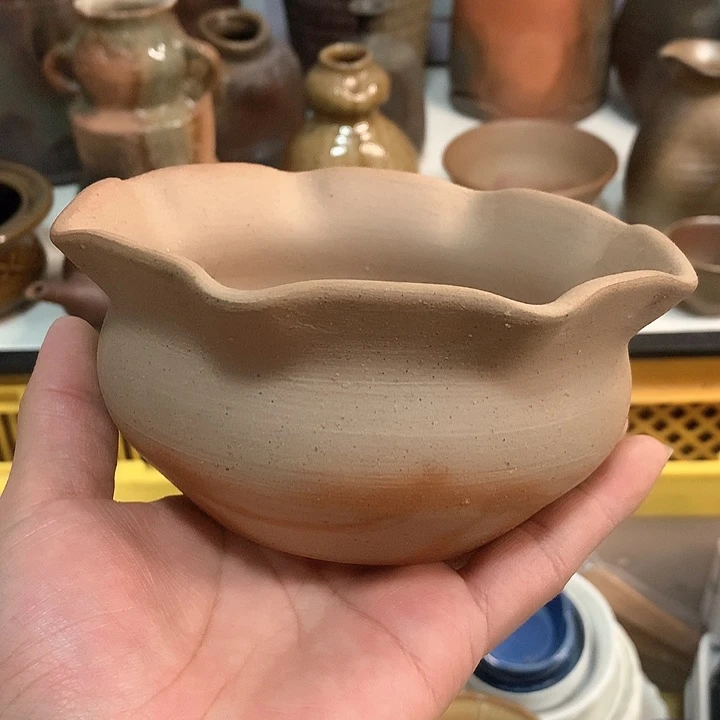 金*丽备前烧大碗一个