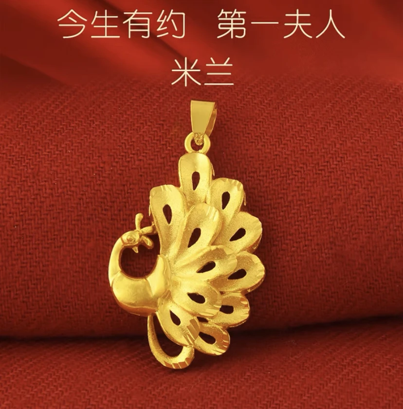 合金手镯 高版本543号流光似水手工打造金色手镯实心