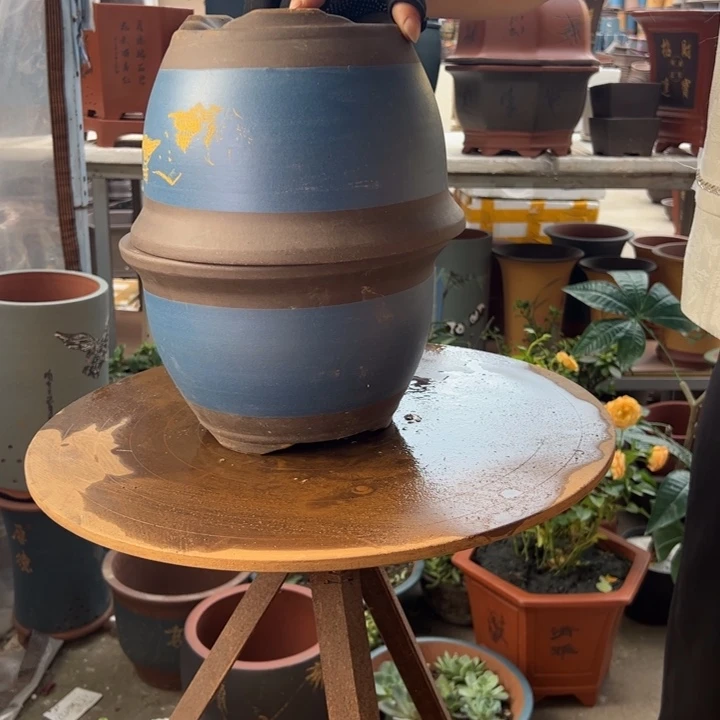 宜兴紫砂25+25蓝色